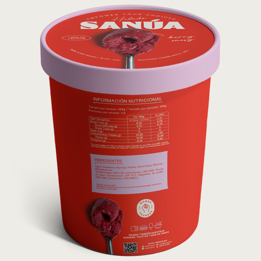 Helado Berry Sassy 16oz